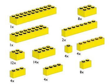 Assorted Yellow Bricks