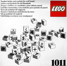 LEGO Number/ Symbol Blocks