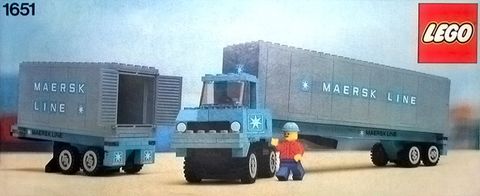 Maersk Line Container-Lkw