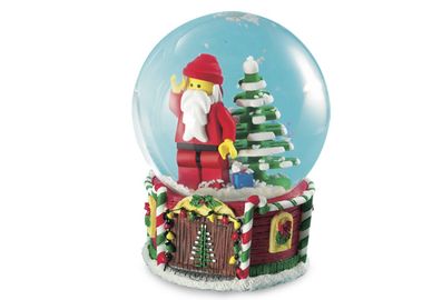 Santa Mini-Figure Snow Globe