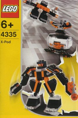 X-Pod Schwarzer Roboter