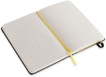 Moleskine notebook yellow brick, ruled, small