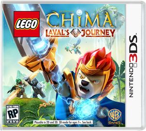Legends of Chima Laval's Journey Nintendo 3DS Video Game