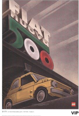 Fiat Art Print 3 - Nuova Italia