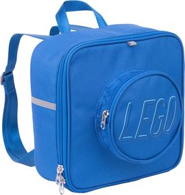 Blue Small Brick Backpack