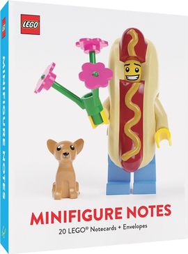 Minifigure Notes 20 Notecards and Envelopes