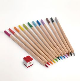 2 0 12 Pack Colored Pencils with Topper