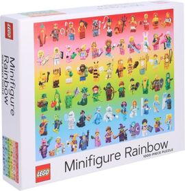 Minifigure Rainbow 1 000 Piece Puzzle
