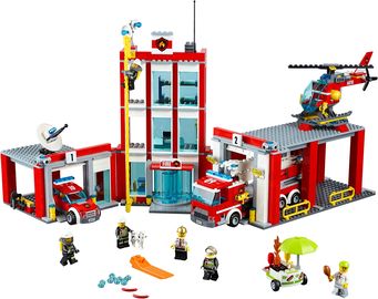 Große Feuerwehrstation
