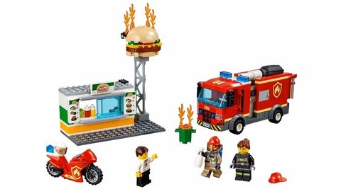 Feuerwehreinsatz im Burger-Restaurant