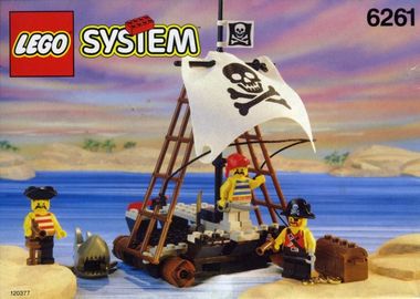 Piratenfloß
