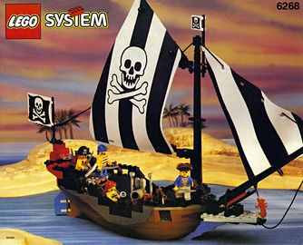 Einmast-Piratensegler
