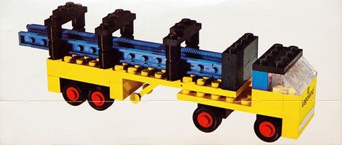 Lorry With Girders