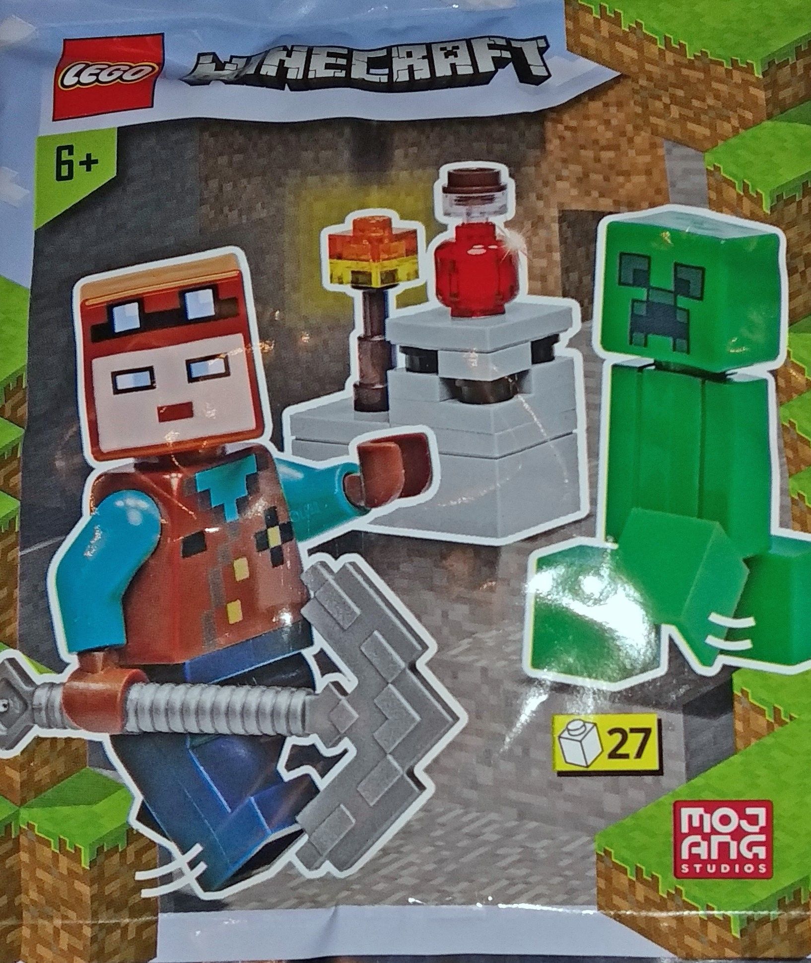 Minecraft Miner and Creeper
