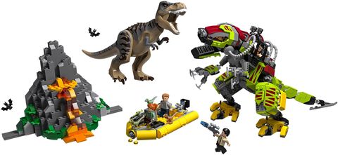 T. Rex vs. Dino-Mech