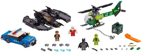 Batwing and The Riddler Heist