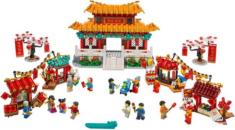 Tempelmarkt zum Chinesischen Neujahrsfest