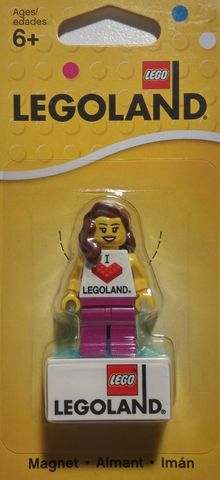I love LEGOLAND Magnet, Female