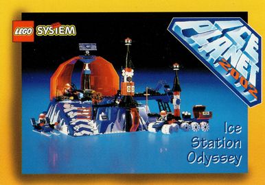 Card Ice Station Odyessy - Lego Builders Club