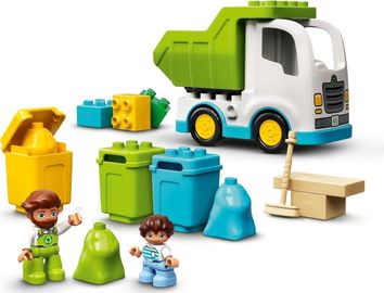 Garbage Truck and Recycling