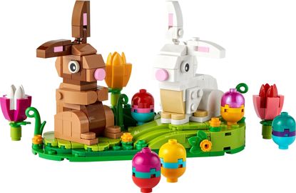 Easter Rabbits Display