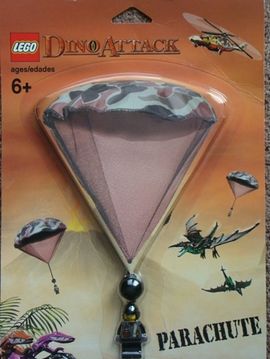 Dino Attack Parachute and Minifigure