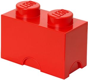 2 stud Red Storage Brick