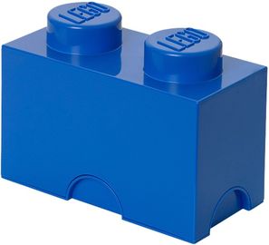 LEGO 2 stud Blue Storage Brick
