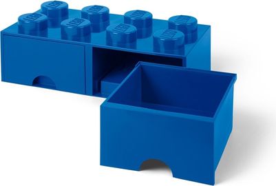 Storage Brick Drawer, Blue