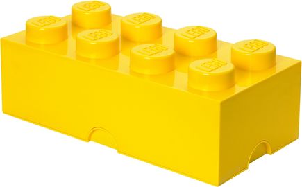 8 Stud Storage Brick Yellow