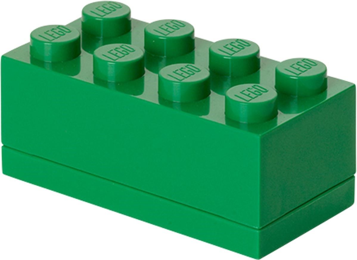 8 Stud Mini Box Green