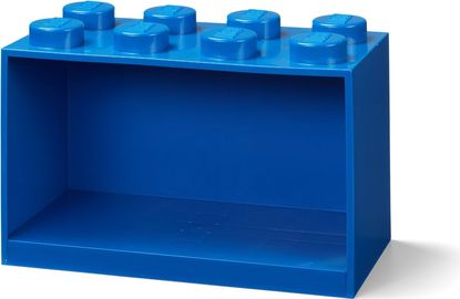 8 Stud Brick Shelf Blue
