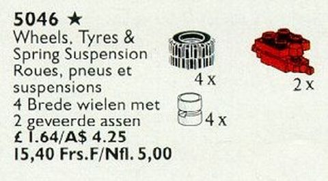 Wheels, Tyres and Spring Suspension