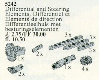 Differential Housing and Steering Elements