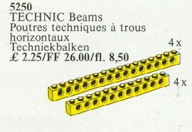 8 Technic Beams Yellow