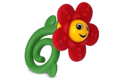 Happy Flower Rattle & Teether