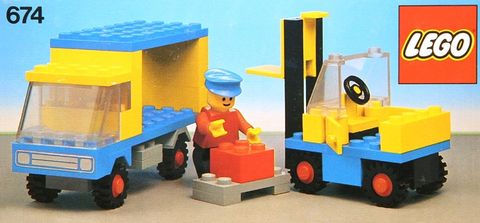 Forklift and Truck