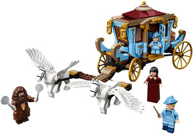 Beauxbatons' Carriage: Arrival at Hogwarts