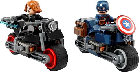 Black Widow & Captain America Motorcycles