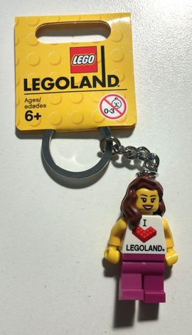 I love LEGOLAND Keychain, female
