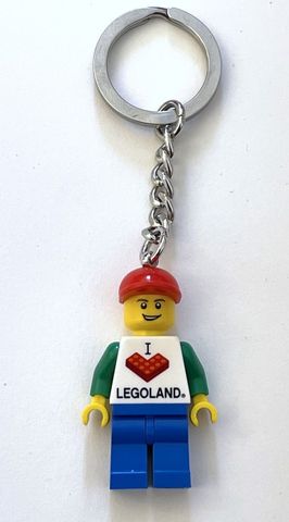 I Love LEGOLAND Keychain, Male