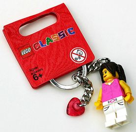 Classic Girl Key Chain