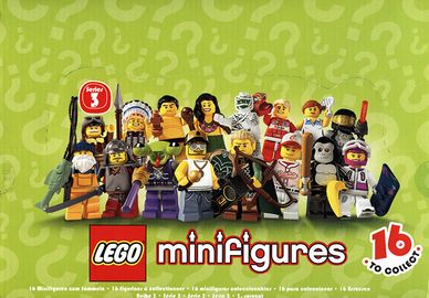 LEGO Minifiguren Series 3 - Sealed Box