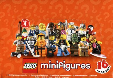 LEGO Minifiguren Series 4 - Sealed Box