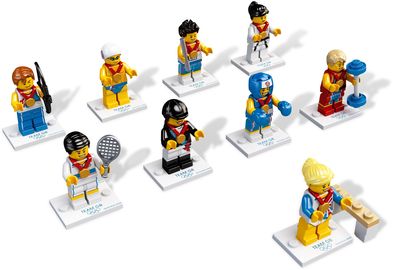 LEGO Minifigures - Team GB - Complete