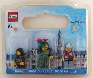 Lille, France, Exclusive Minifigure Pack