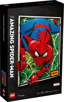 LEGO Art - The Amazing Spider-Man - Set 31209