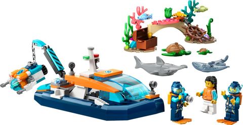 LEGO City - Seaforesting Boat - Set 60377