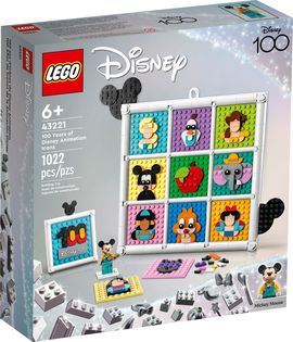 LEGO Disney - 100 Years of Disney Animation Icons - Set 43221
