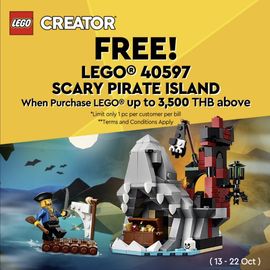 LEGO Creator - Scary Pirate Island - Set 40597